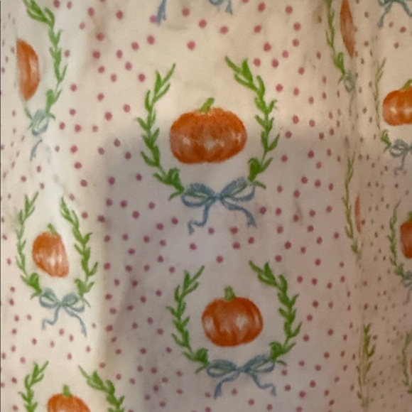 Floral Patterned Dress with Blue Trim - Picture 4 of 4